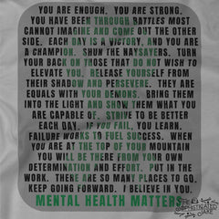 I Believe in You Mental Health Awareness T-Shirt
